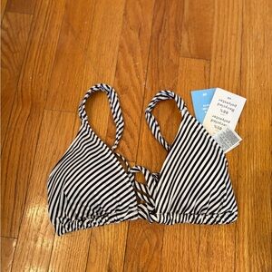 Striped Bikini Top